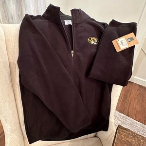 New Boys Mizzou Zip Up Fleece